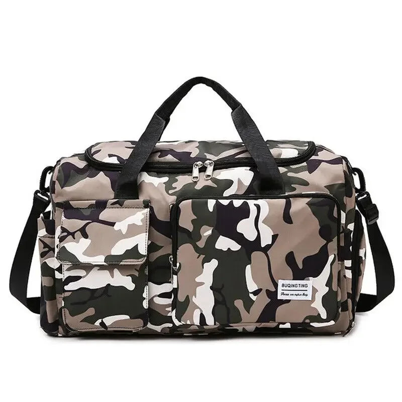 Strandwild - Leoprint & Zebralook Sport-, Reise- & Badetasche