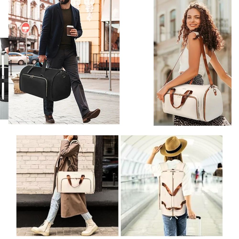 Odin - Reisetasche & Rucksack mit abnehmbarem Kleidersack