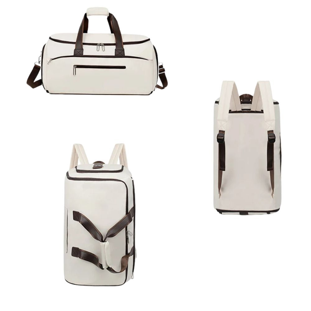 ElbDuffle - Reisetasche & Rucksack mit Kleidersack