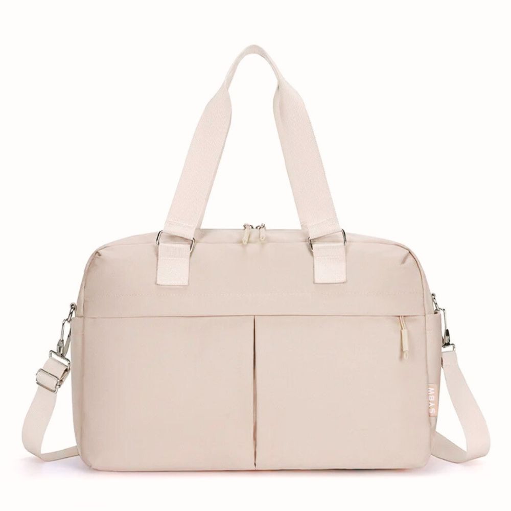 Elbsturm -  Erweiterbare Reisehandtasche für Puristen: robust, elegant, nordisch.