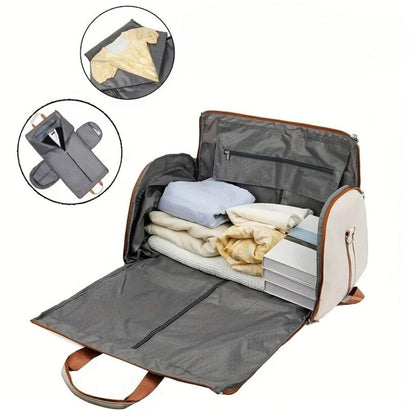 Mara - Reisetasche & Rucksack mit Kleidersack & mehr Platz
