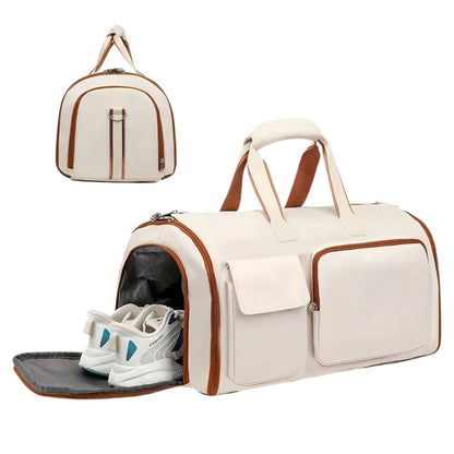 Mara - Reisetasche & Rucksack mit Kleidersack & mehr Platz