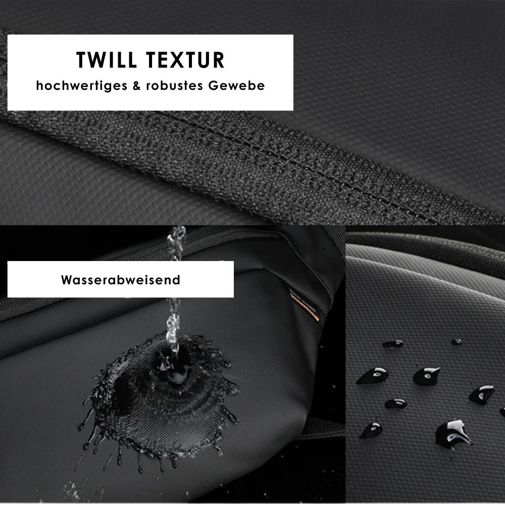 MR8 – Robuste Schulter- & Brusttasche für Alltag & Reisen
