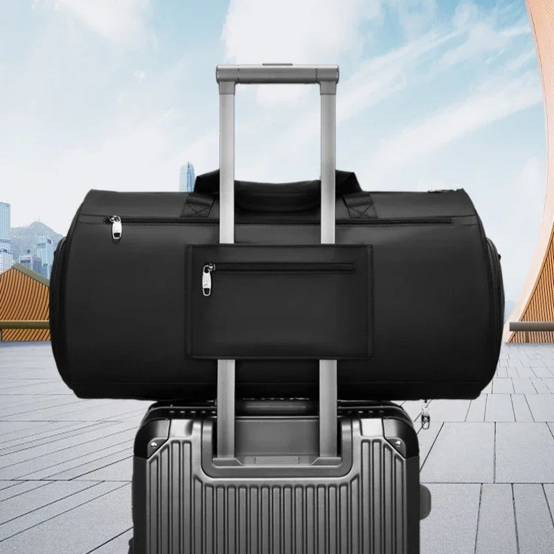 Hanseblick - Reisetasche & Rucksack mit Kleidersack & mehr Platz