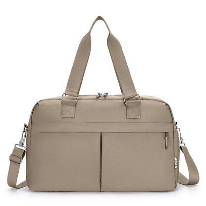 Elbsturm -  Erweiterbare Reisehandtasche für Puristen: robust, elegant, nordisch.