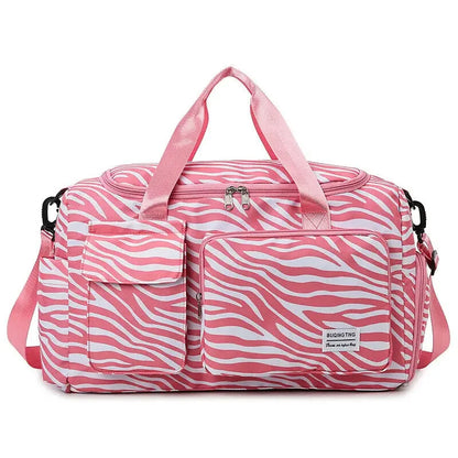 Strandwild - Leoprint & Zebralook Sport-, Reise- & Badetasche