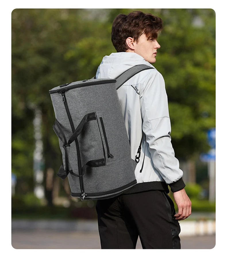 Stadthafen - Reisetasche & Rucksack mit Kleidersack