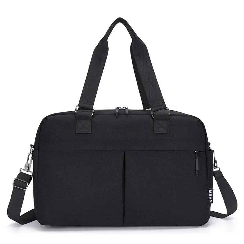 Elbsturm -  Erweiterbare Reisehandtasche für Puristen: robust, elegant, nordisch.