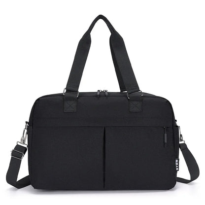 Elbsturm -  Erweiterbare Reisehandtasche für Puristen: robust, elegant, nordisch.