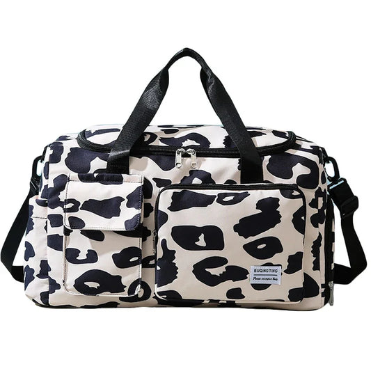 Strandwild - Leoprint & Zebralook Sport-, Reise- & Badetasche