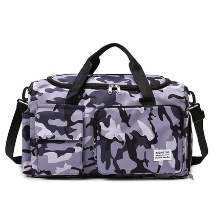 Strandwild - Leoprint & Zebralook Sport-, Reise- & Badetasche