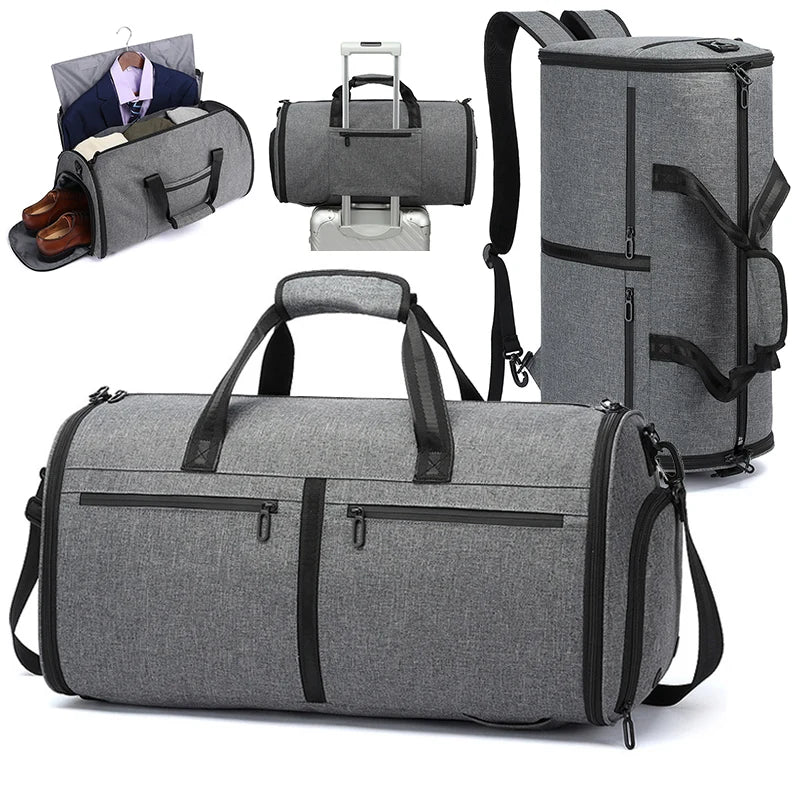 Stadthafen - Reisetasche & Rucksack mit Kleidersack