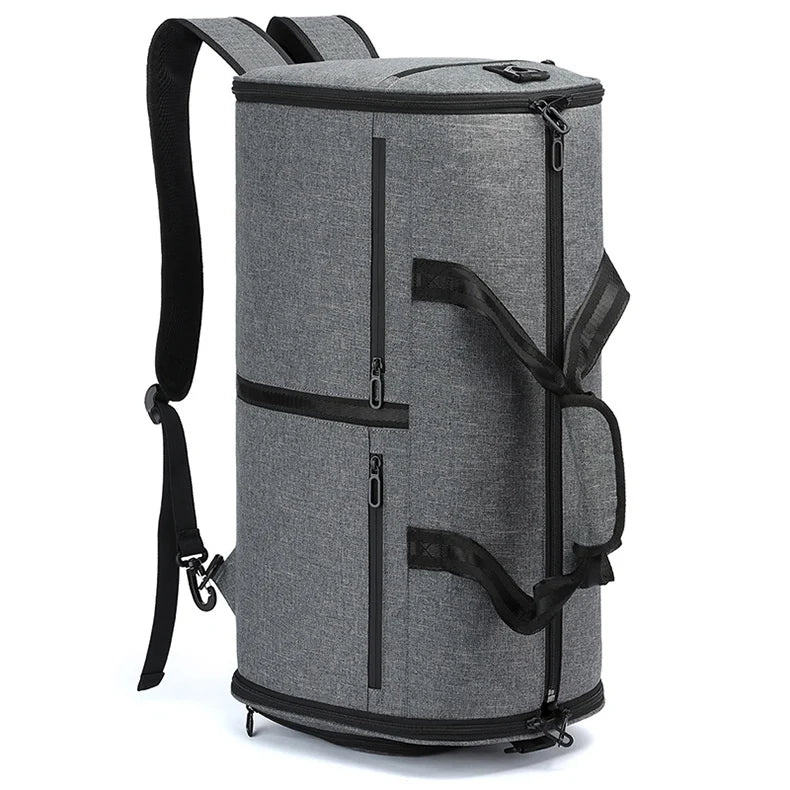 Stadthafen - Reisetasche & Rucksack mit Kleidersack