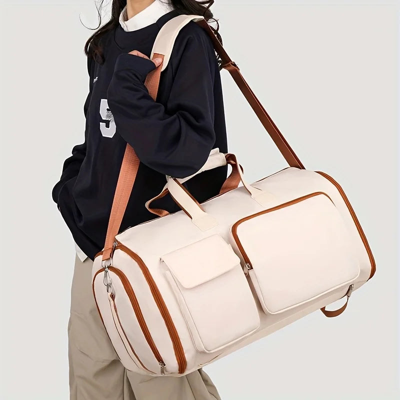 Mara - Reisetasche & Rucksack mit Kleidersack & mehr Platz