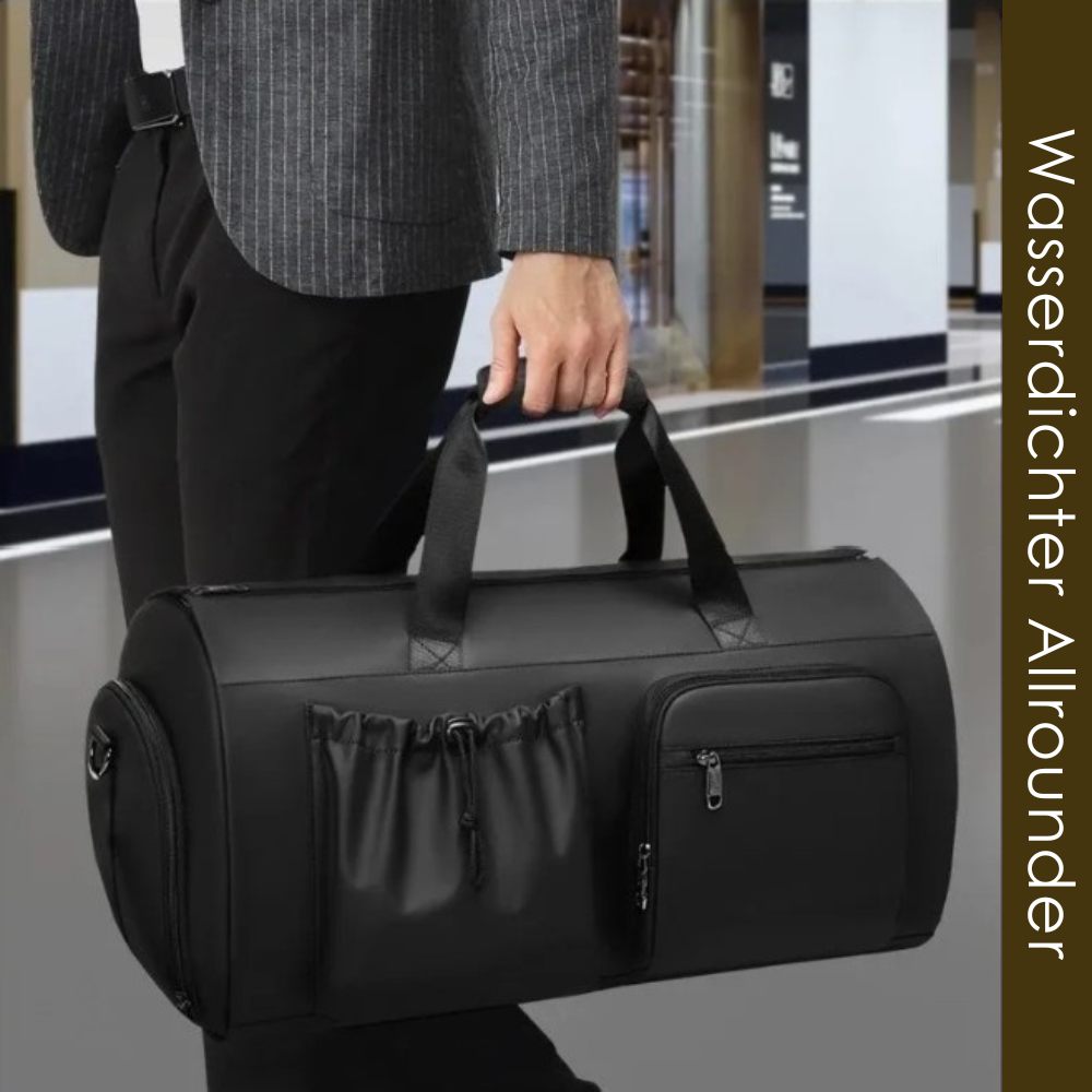 Hanseblick - Reisetasche & Rucksack mit Kleidersack & mehr Platz